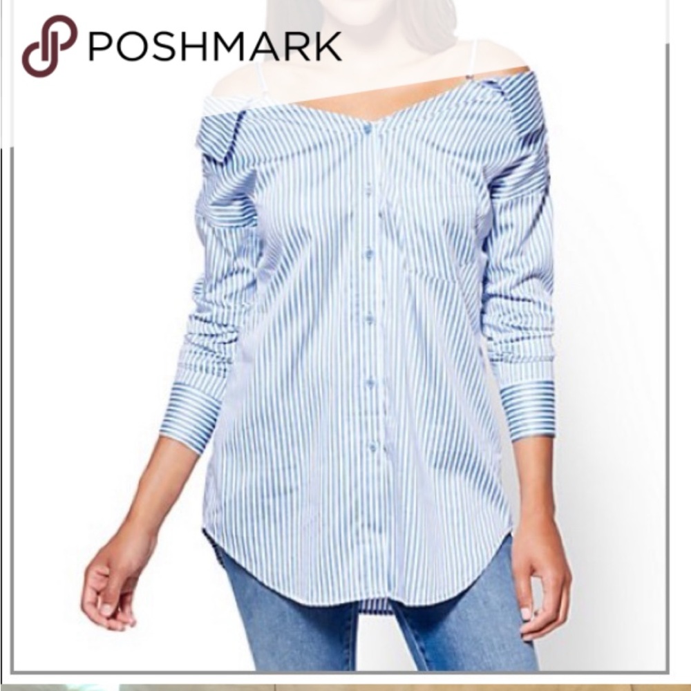 Super Sexy Off The Shoulder New York and Company M